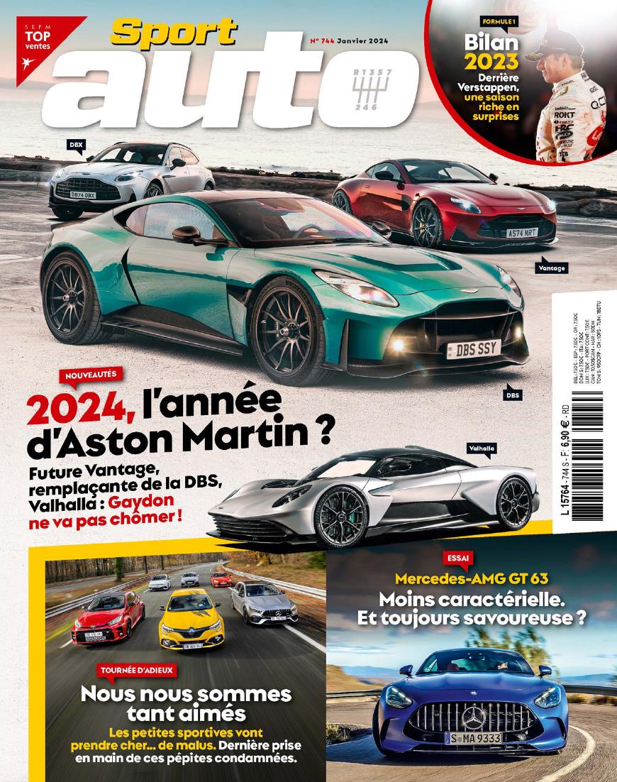 Журнал Sport Auto January 2024